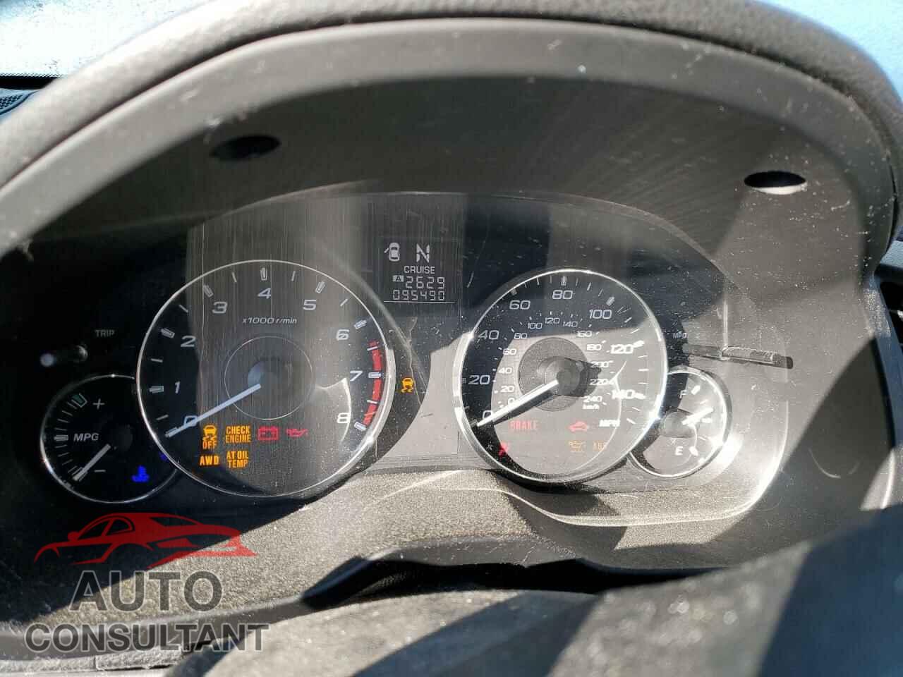 SUBARU OUTBACK 2012 - 4S4BRBCC4C3292346