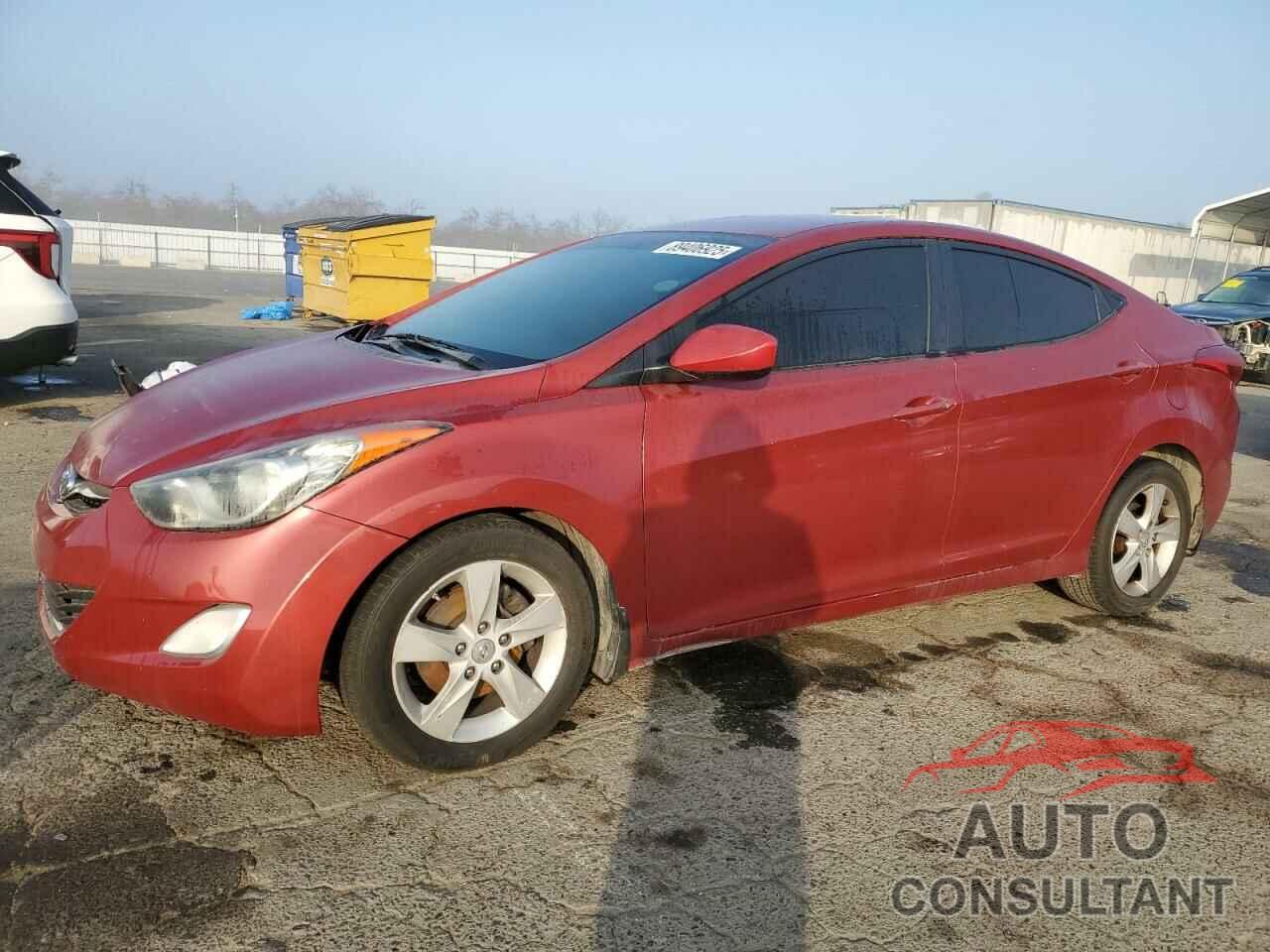 HYUNDAI ELANTRA 2012 - KMHDH4AE2CU444985