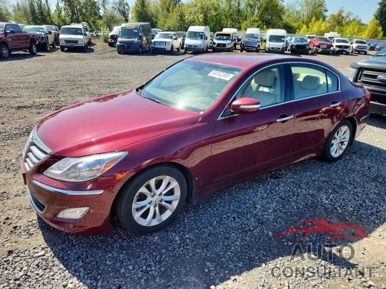 HYUNDAI GENESIS 2013 - KMHGC4DD1DU228707