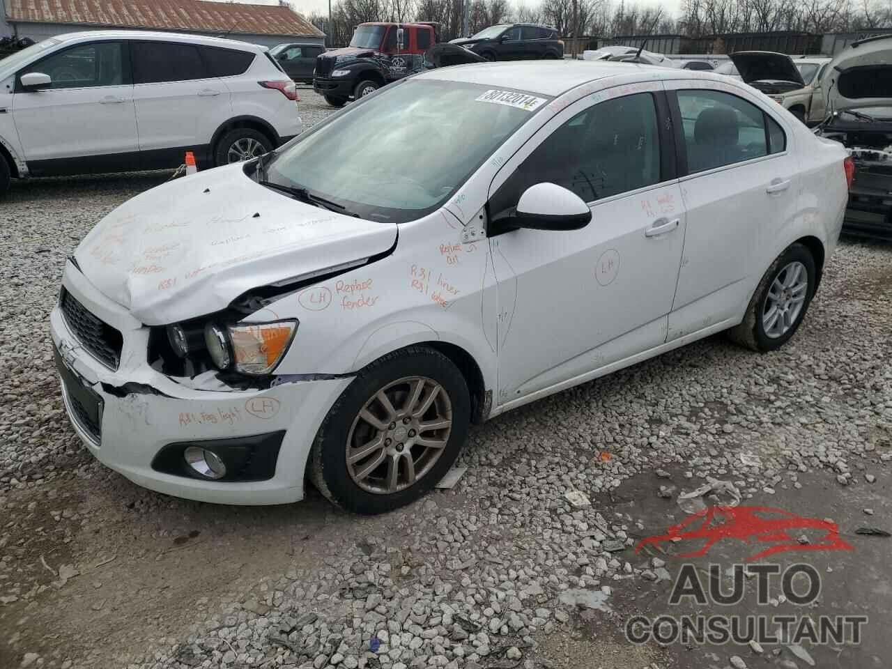 CHEVROLET SONIC 2012 - 1G1JC5SHXC4209635