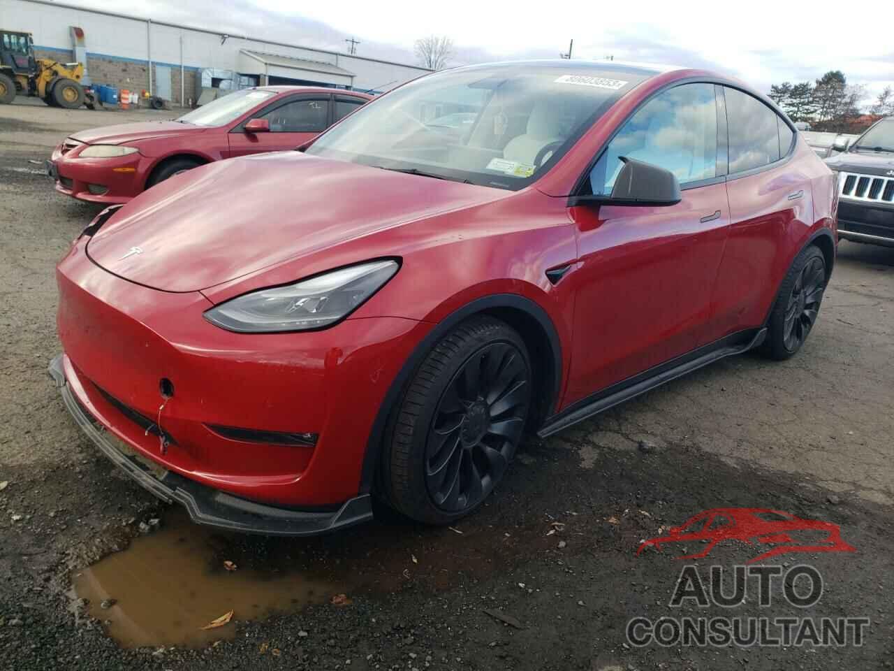 TESLA MODEL Y 2021 - 5YJYGDEF3MF303395