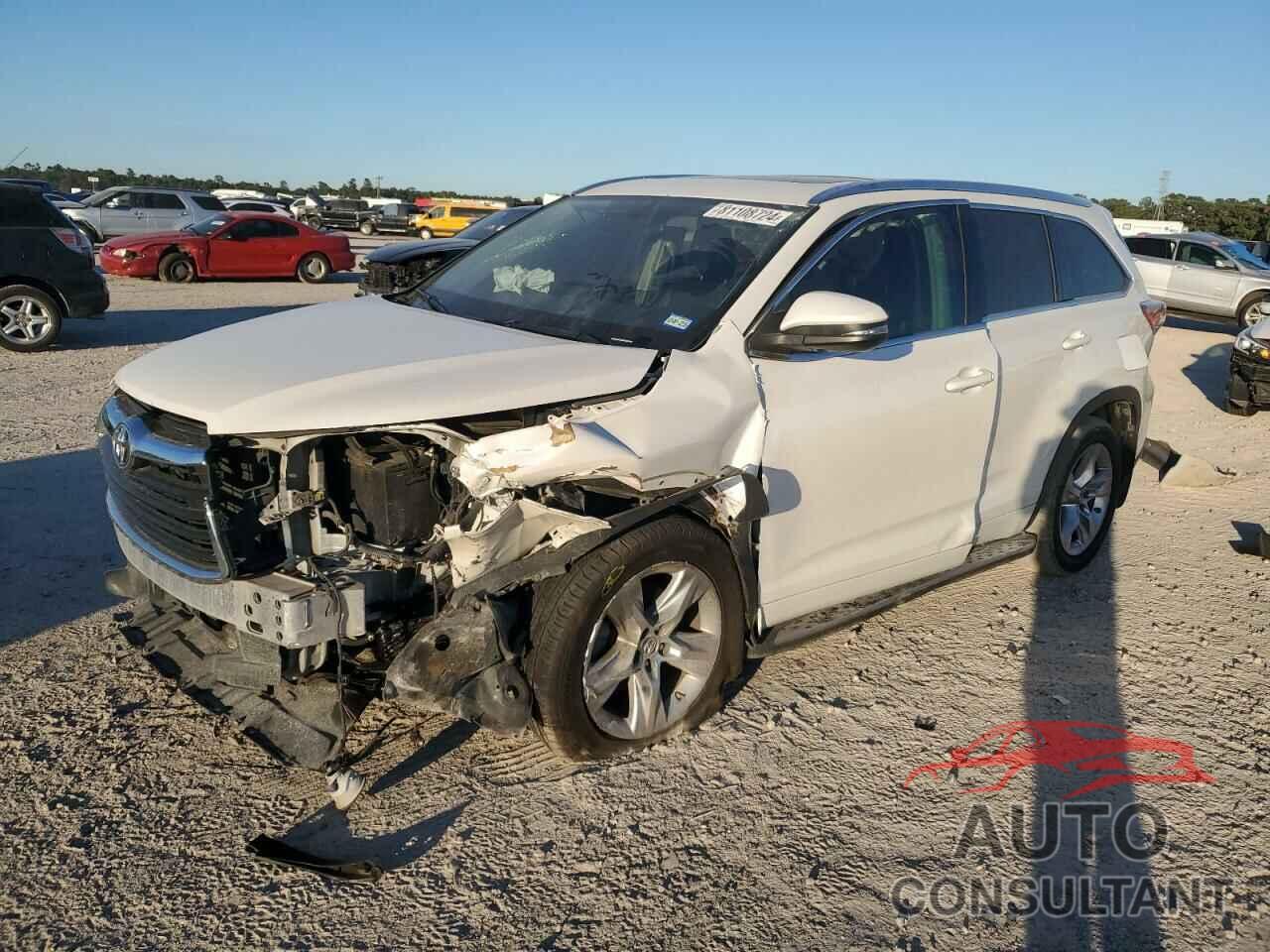 TOYOTA HIGHLANDER 2016 - 5TDYKRFH4GS131745