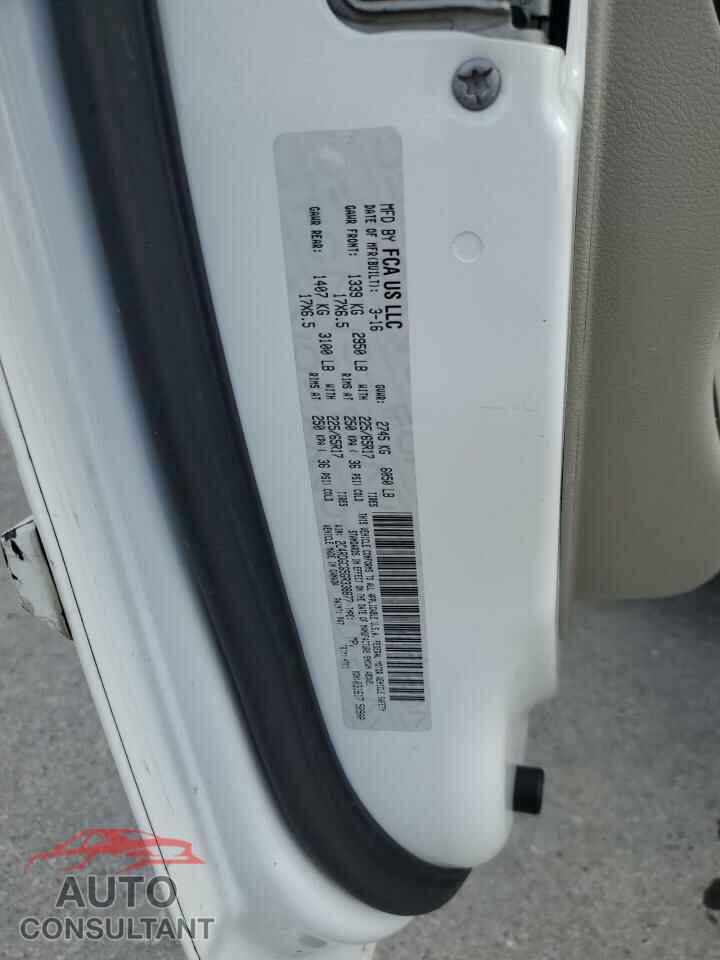 DODGE CARAVAN 2016 - 2C4RDGCG5GR338877