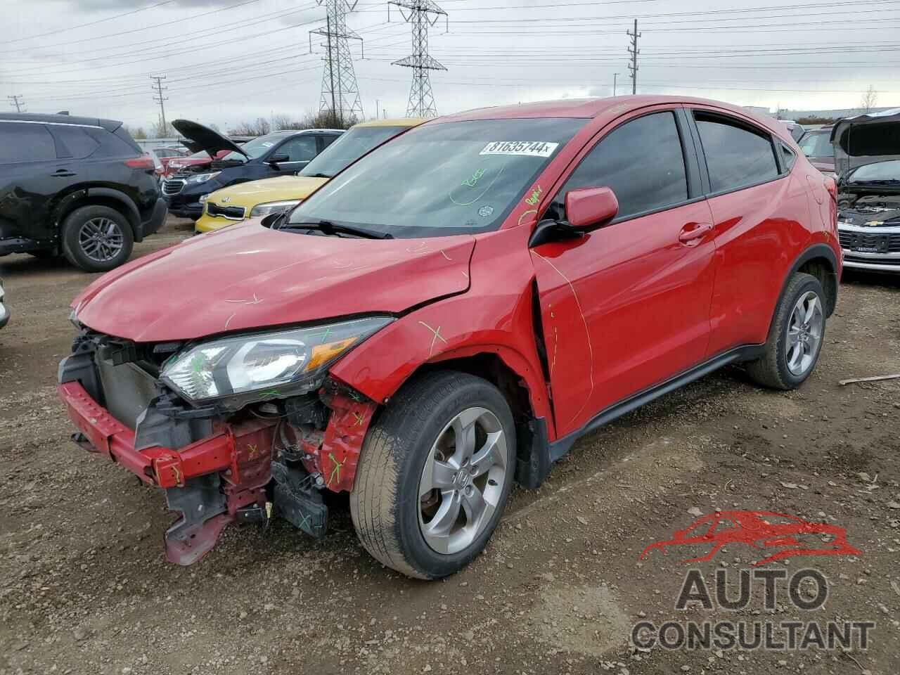 HONDA HR-V 2018 - 3CZRU6H36JG722125