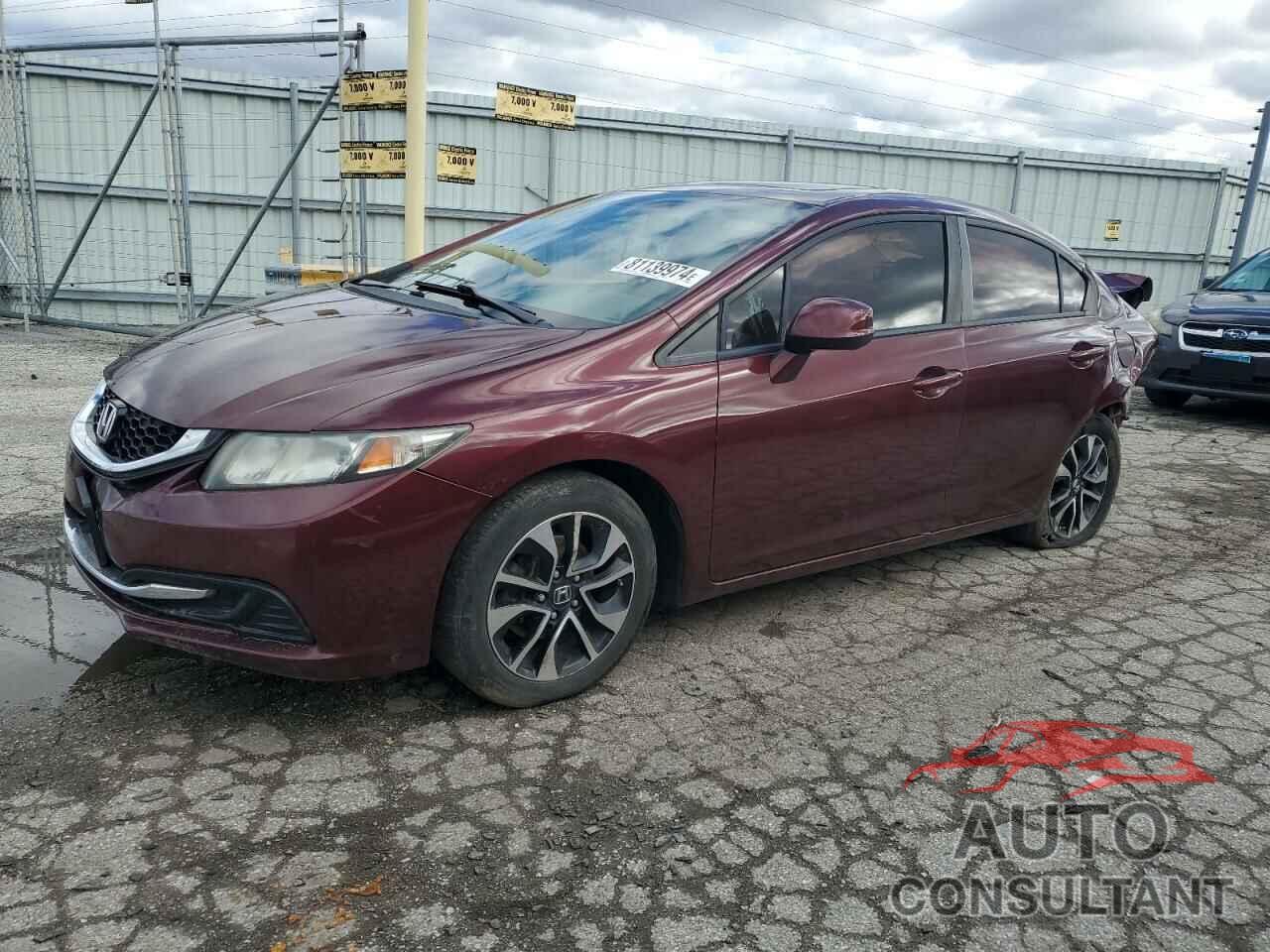 HONDA CIVIC 2013 - 19XFB2F89DE094132