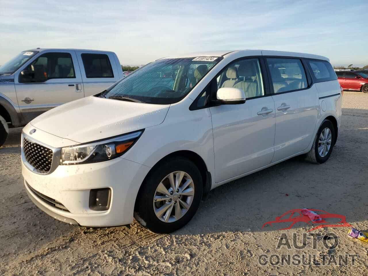 KIA SEDONA 2016 - KNDMA5C18G6152518