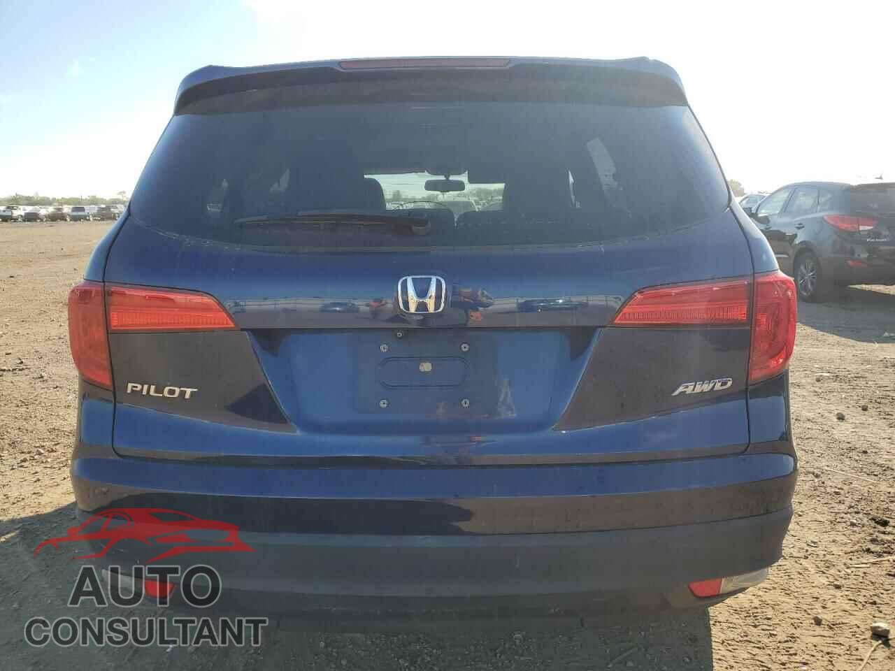 HONDA PILOT 2017 - 5FNYF6H58HB040408