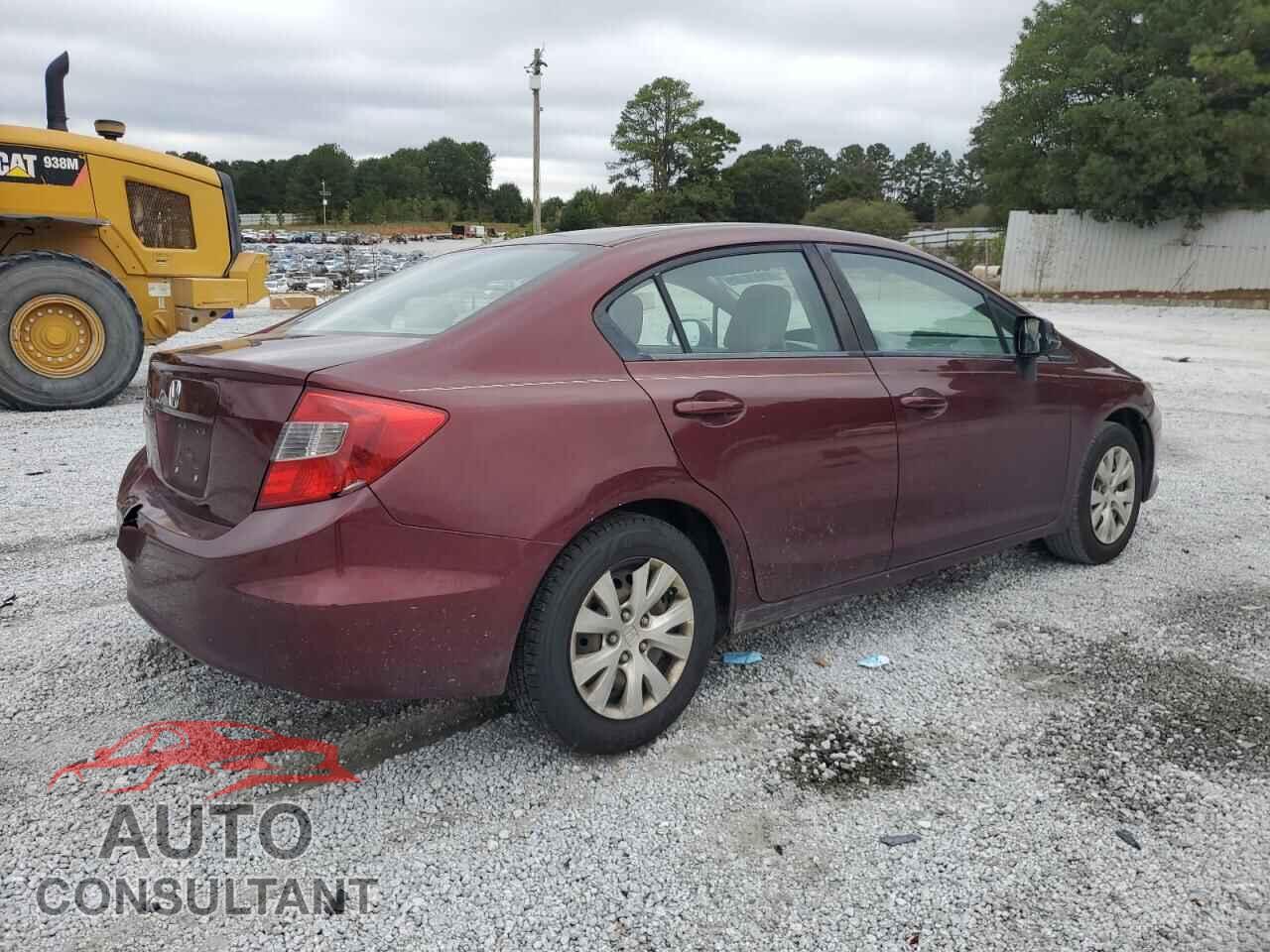 HONDA CIVIC 2012 - 19XFB2F56CE089412
