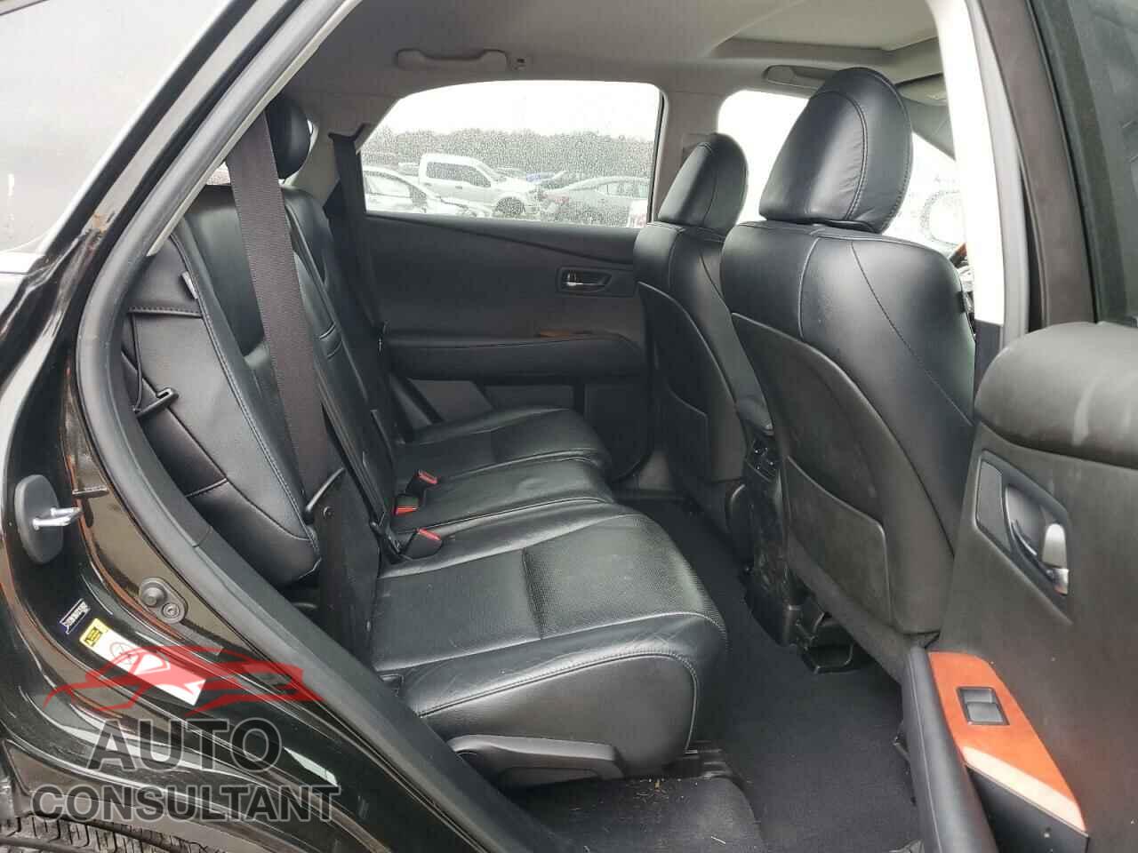 LEXUS RX350 2012 - 2T2BK1BA7CC151602