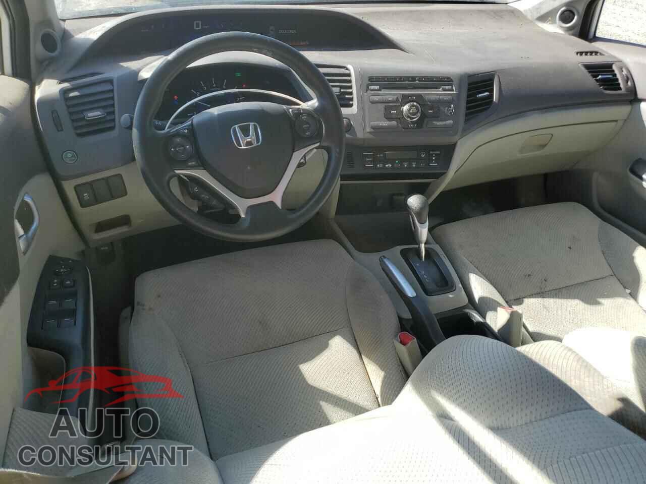 HONDA CIVIC 2012 - JHMFB4F28CS011338