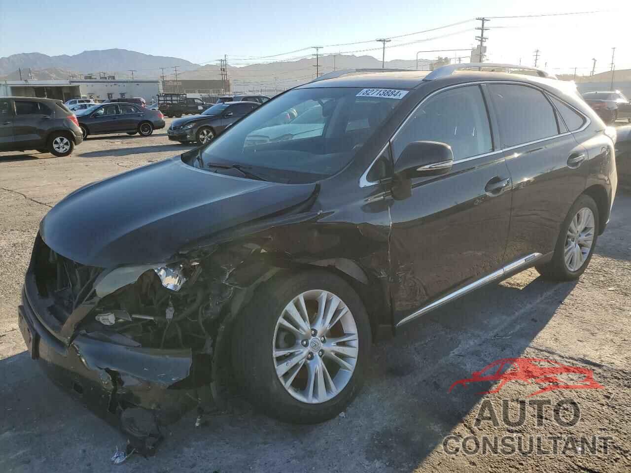 LEXUS RX450 2012 - JTJBC1BA3C2433751
