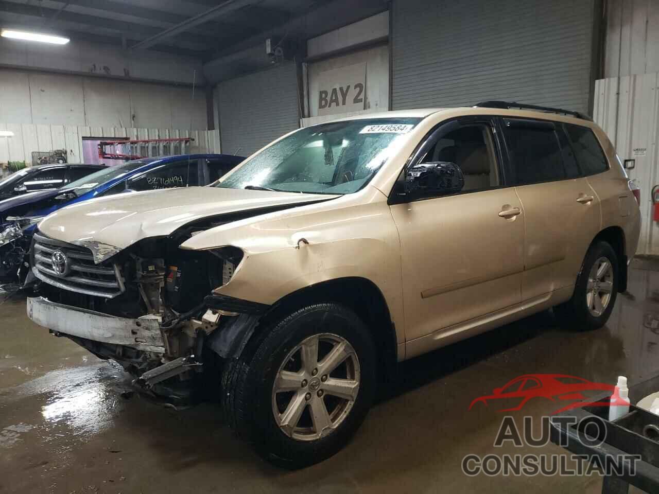 TOYOTA HIGHLANDER 2010 - 5TDZK3EH7AS012100