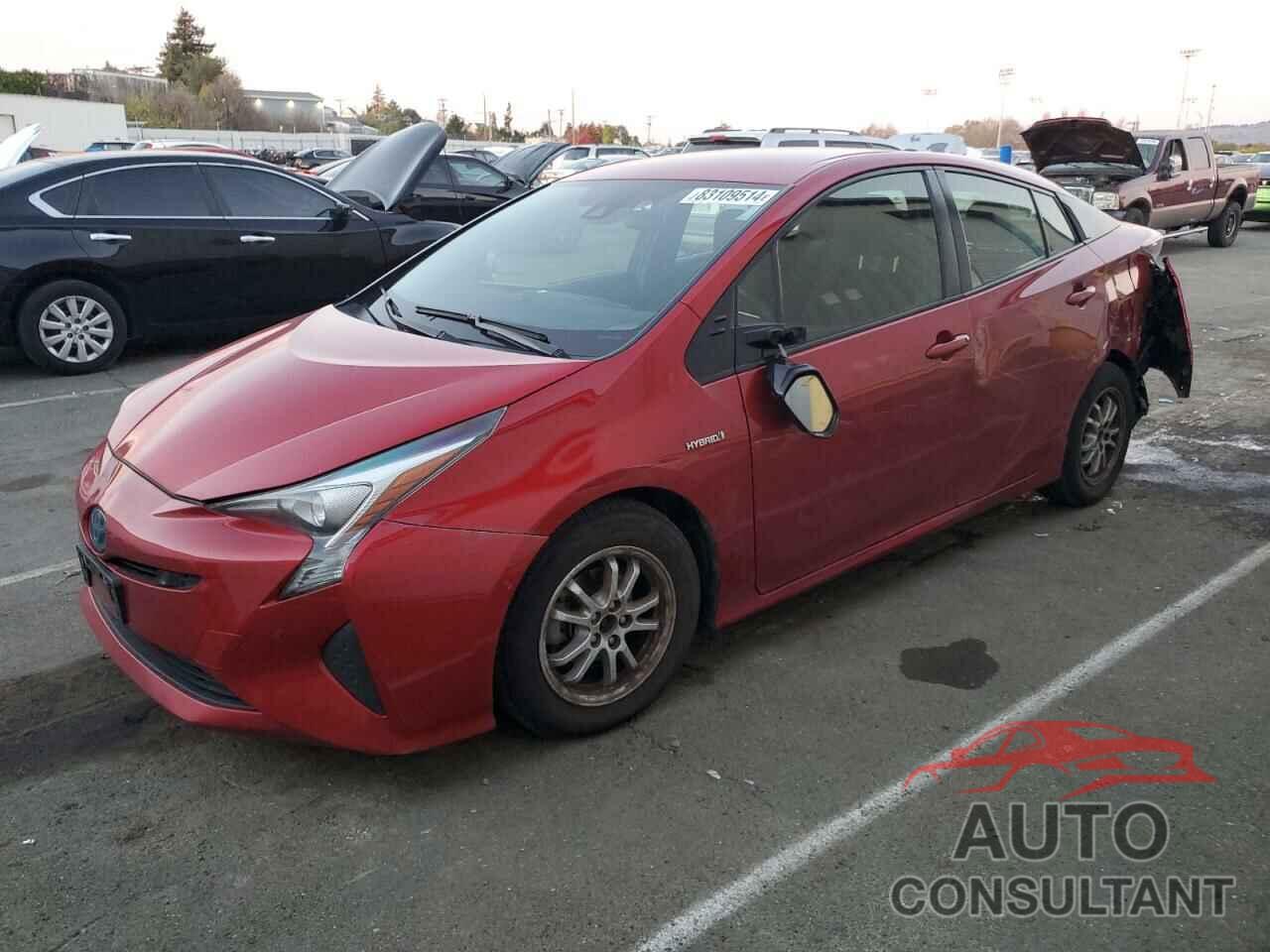 TOYOTA PRIUS 2017 - JTDKBRFU2H3570447