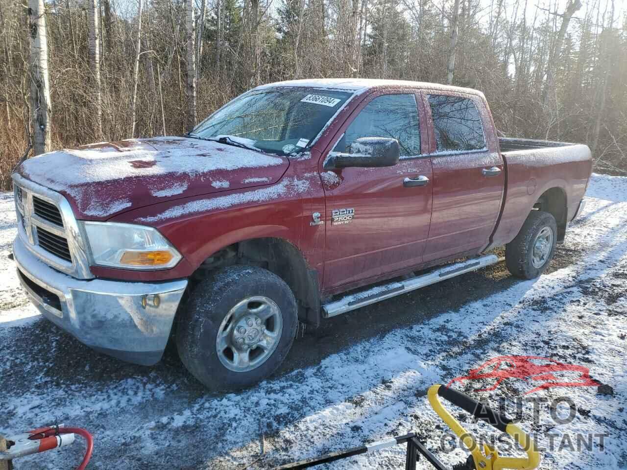 DODGE RAM 2500 2012 - 3C6UD5CL0CG228743