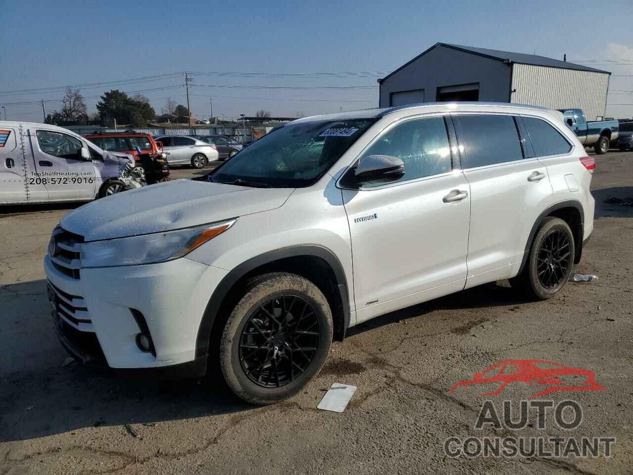 TOYOTA HIGHLANDER 2018 - 5TDJGRFH8JS040407