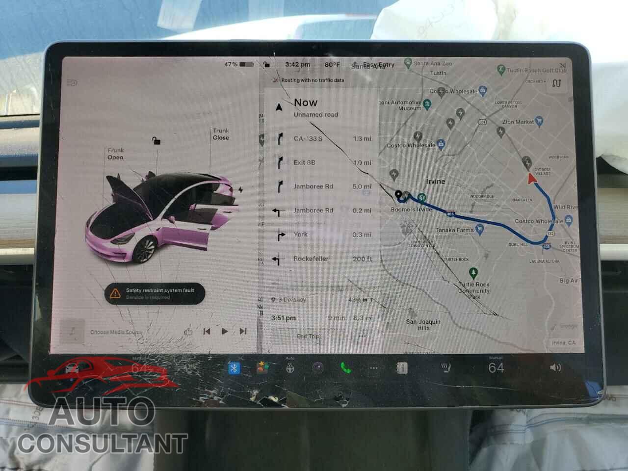 TESLA MODEL 3 2022 - 5YJ3E1EA2NF189314