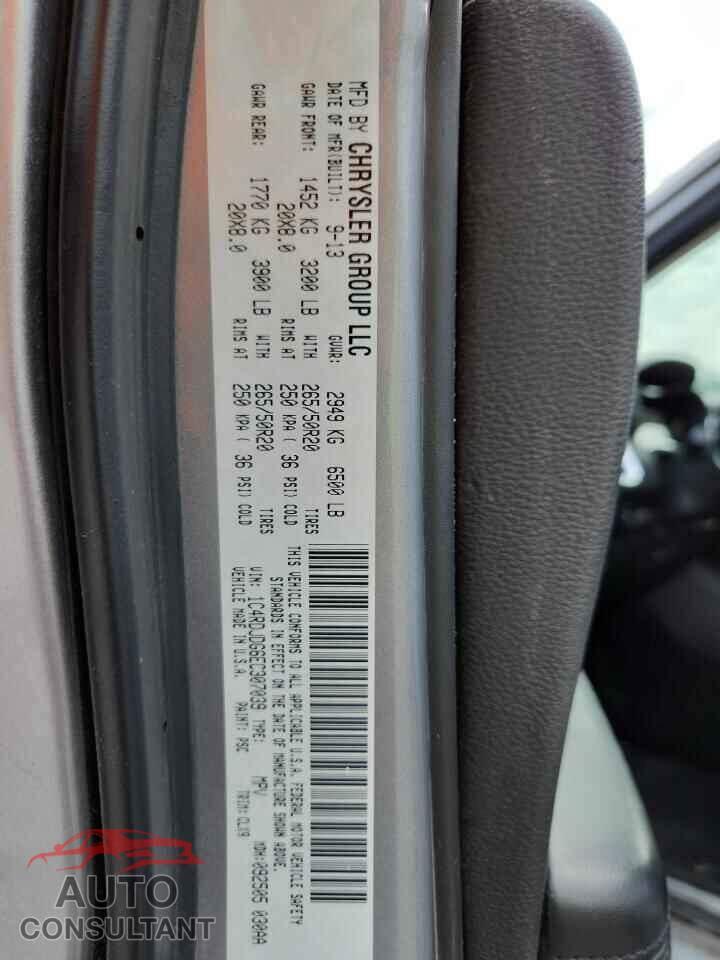 DODGE DURANGO 2014 - 1C4RDJDG6EC307039