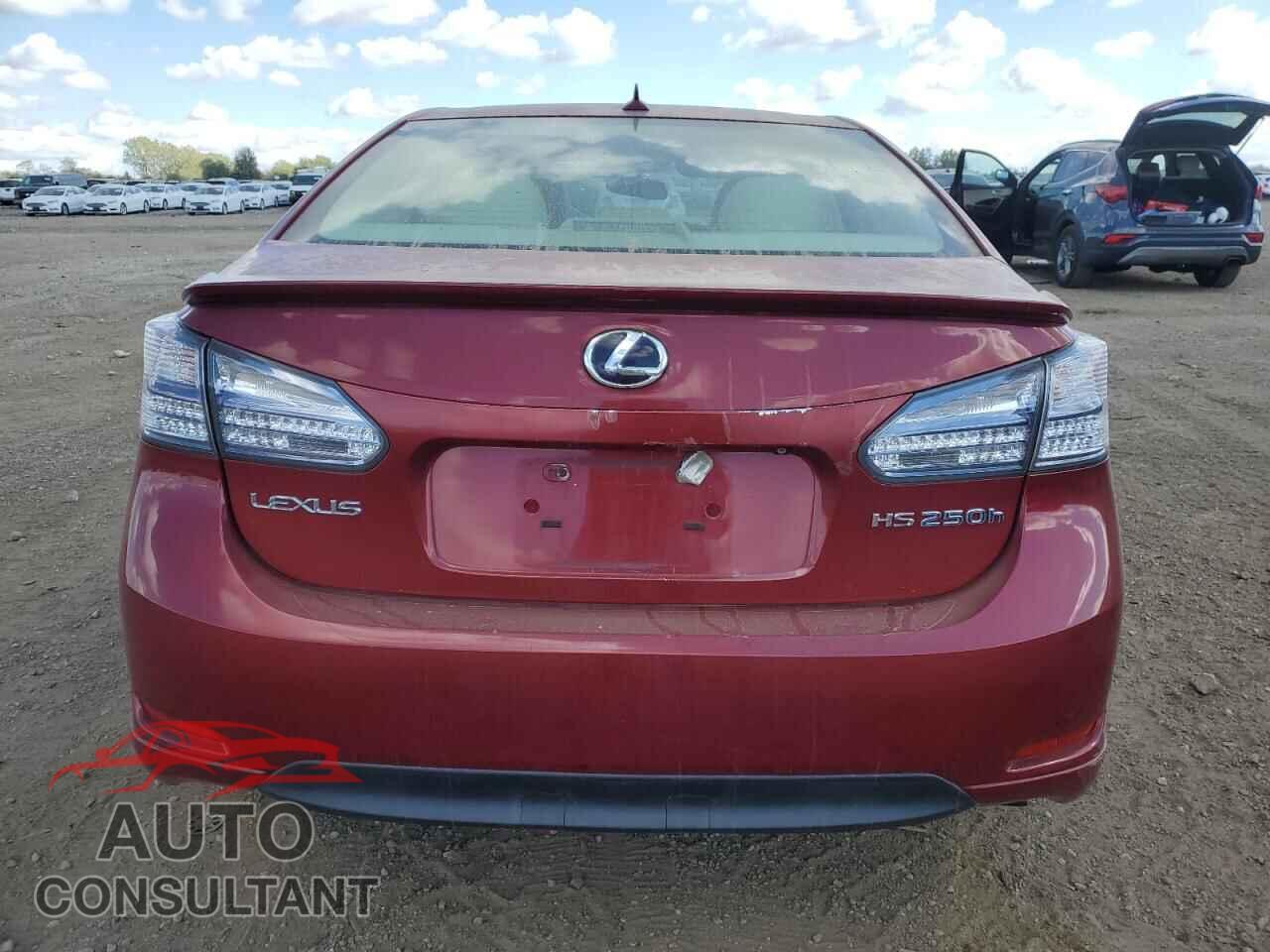 LEXUS HS 2010 - JTHBB1BA0A2020297
