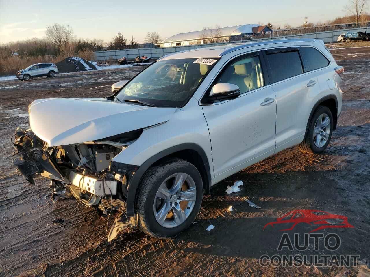 TOYOTA HIGHLANDER 2015 - 5TDDKRFH5FS109234