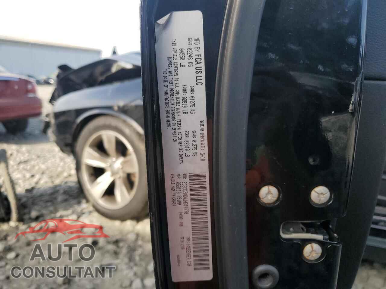 DODGE CHALLENGER 2018 - 2C3CDZAG4JH310770
