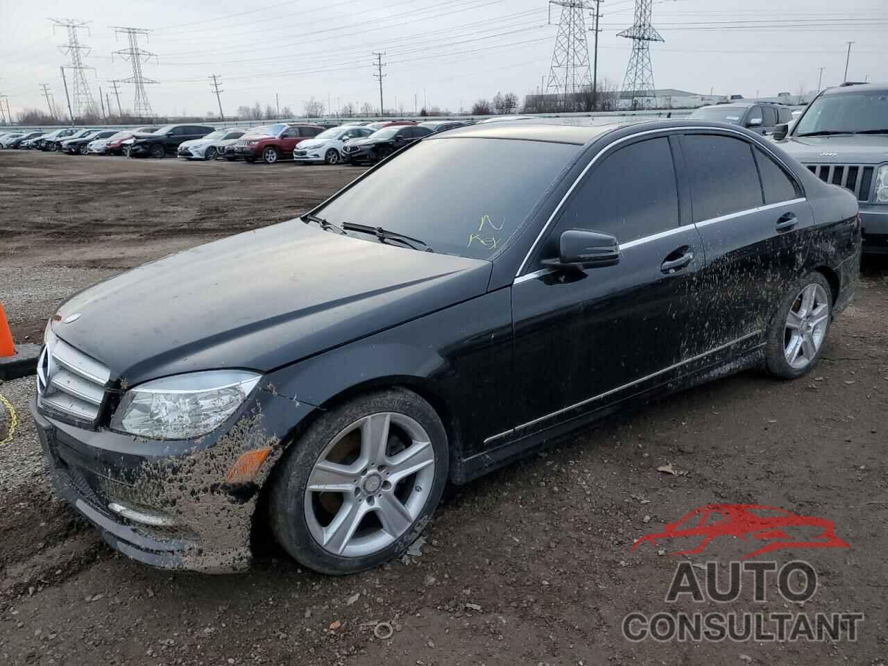 MERCEDES-BENZ C-CLASS 2011 - WDDGF8BB0BR133159