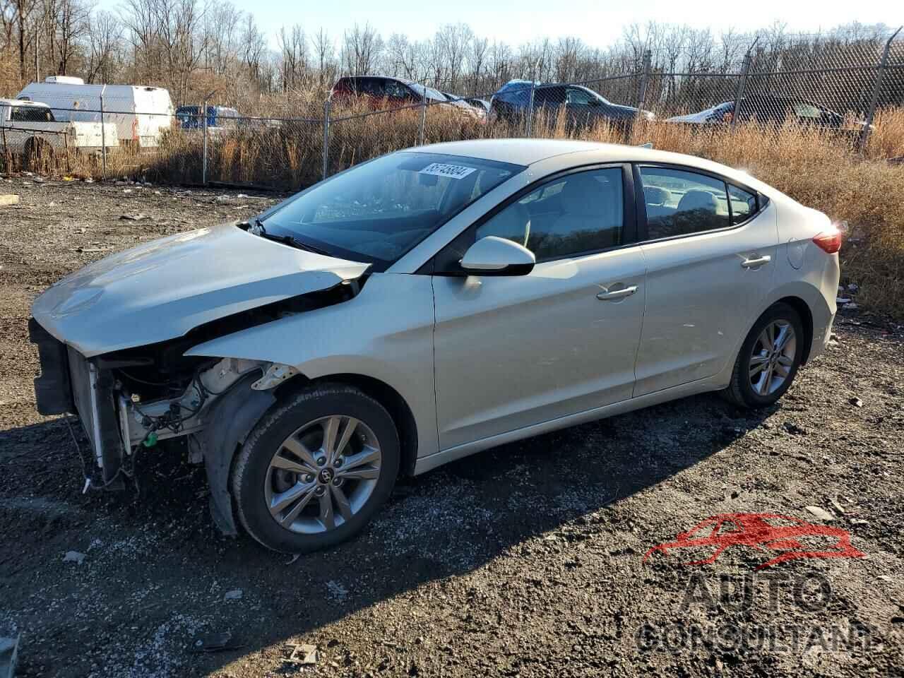 HYUNDAI ELANTRA 2017 - KMHD84LF1HU209569