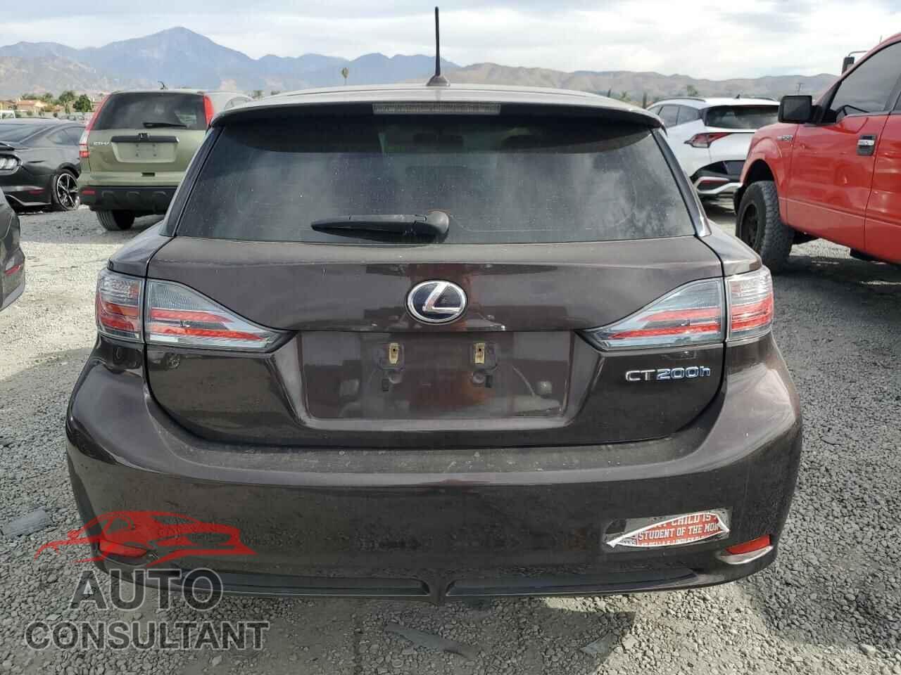 LEXUS CT 200 2012 - JTHKD5BH8C2075744