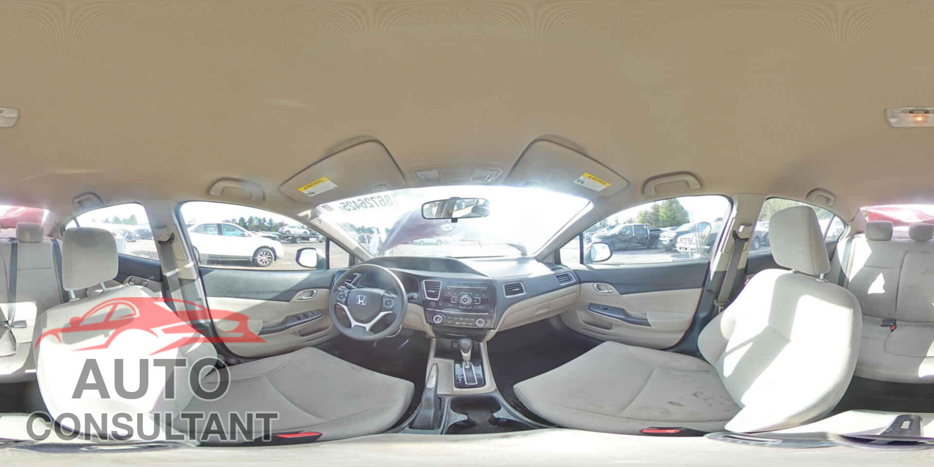 HONDA CIVIC 2013 - 19XFB2F59DE287452