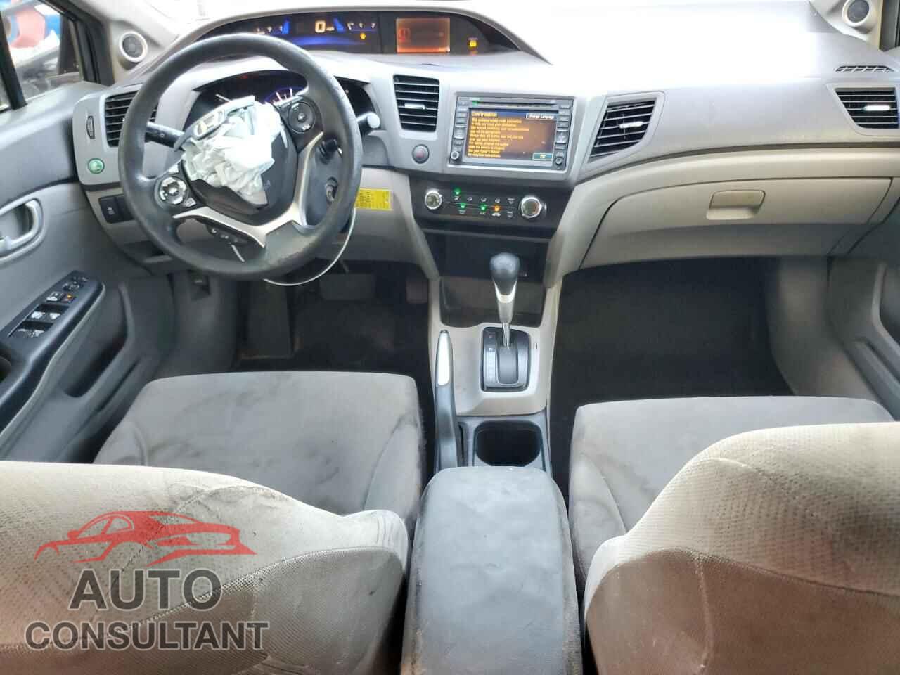 HONDA CIVIC 2012 - 19XFB2F87CE020383