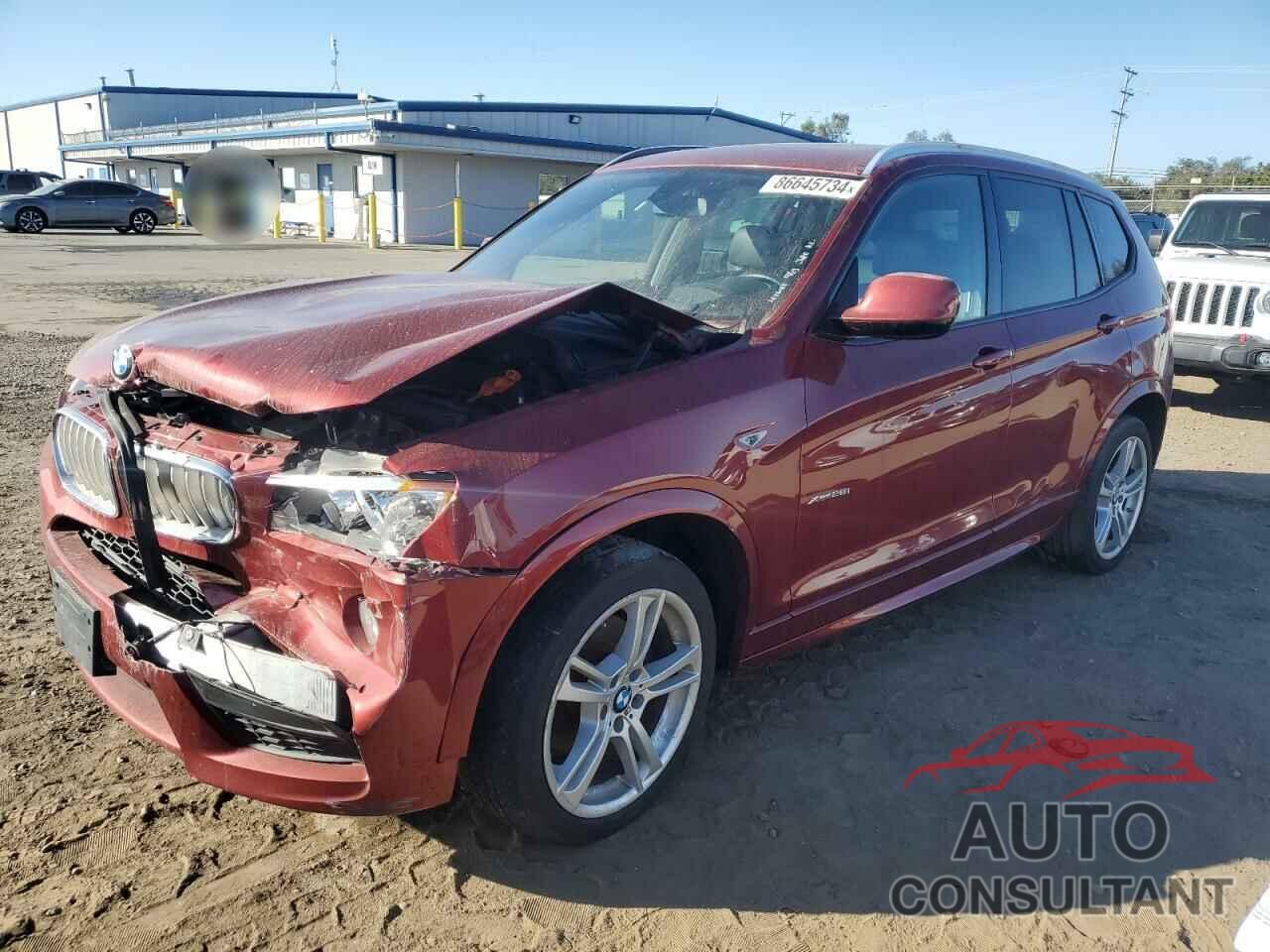 BMW X3 2014 - 5UXWX9C52E0D11424