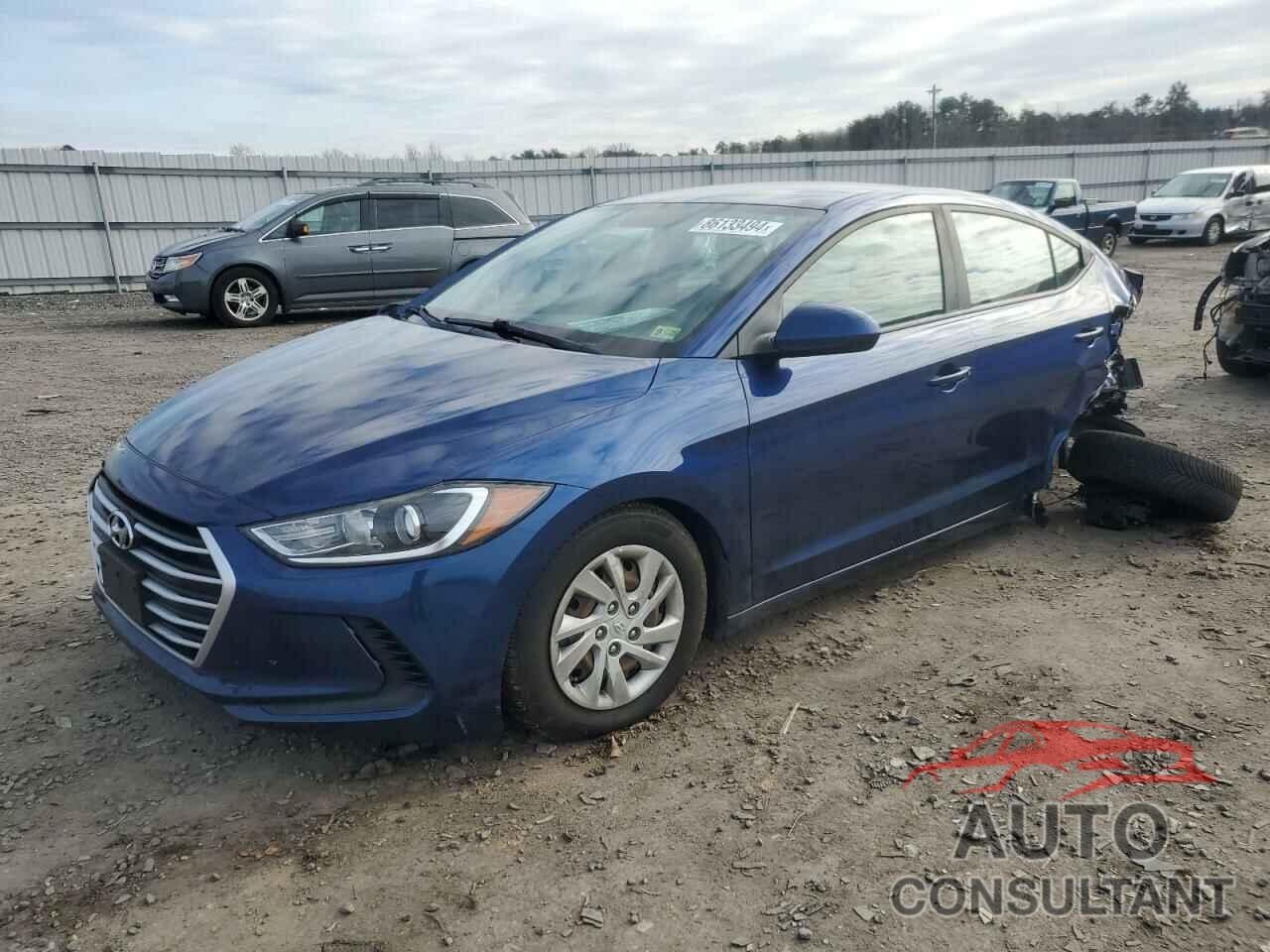 HYUNDAI ELANTRA 2018 - 5NPD74LF3JH288718