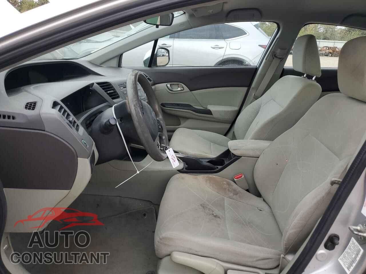 HONDA CIVIC 2012 - 19XFB2F56CE103566
