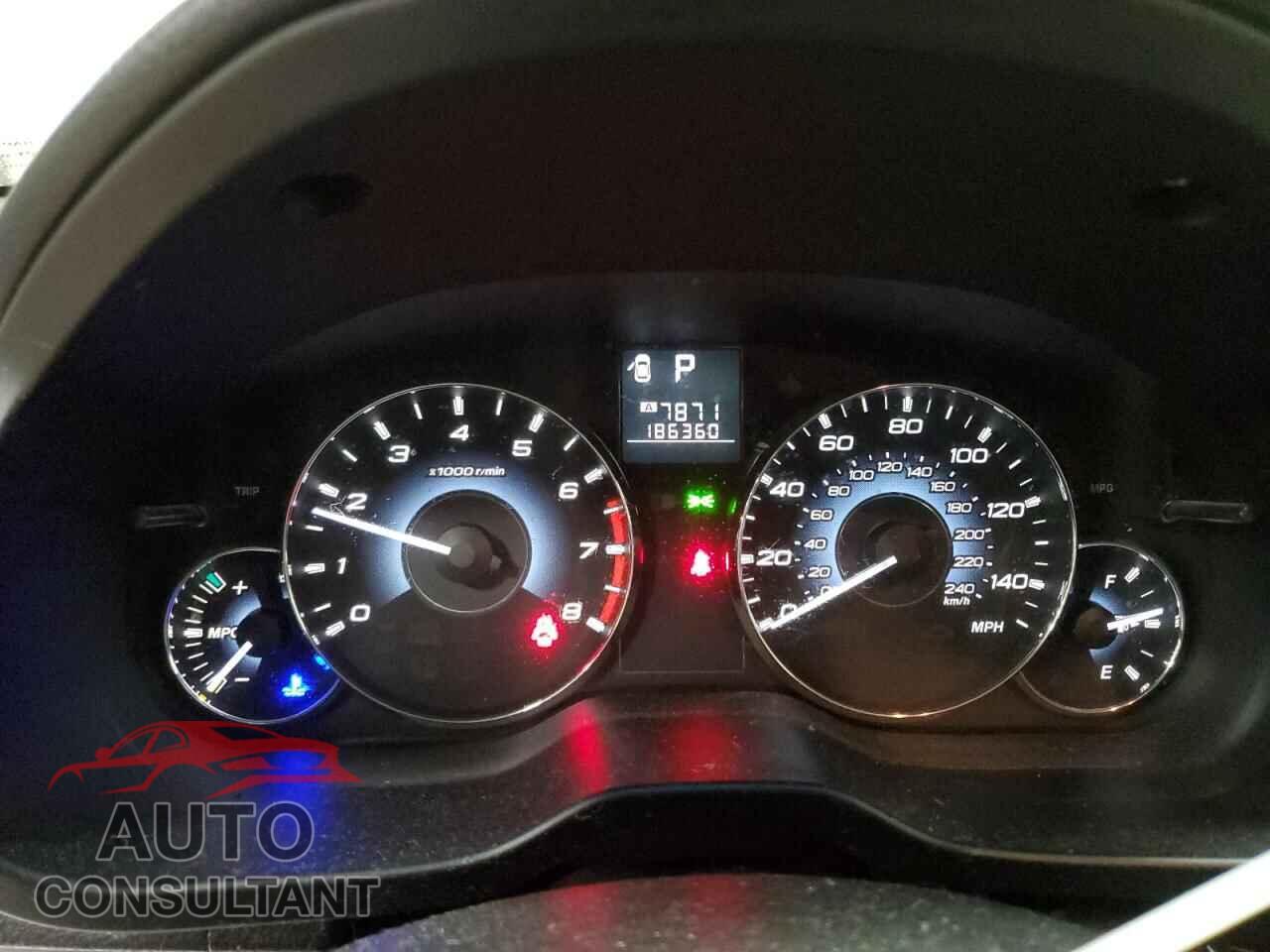SUBARU OUTBACK 2010 - 4S4BRCGC7A3336319