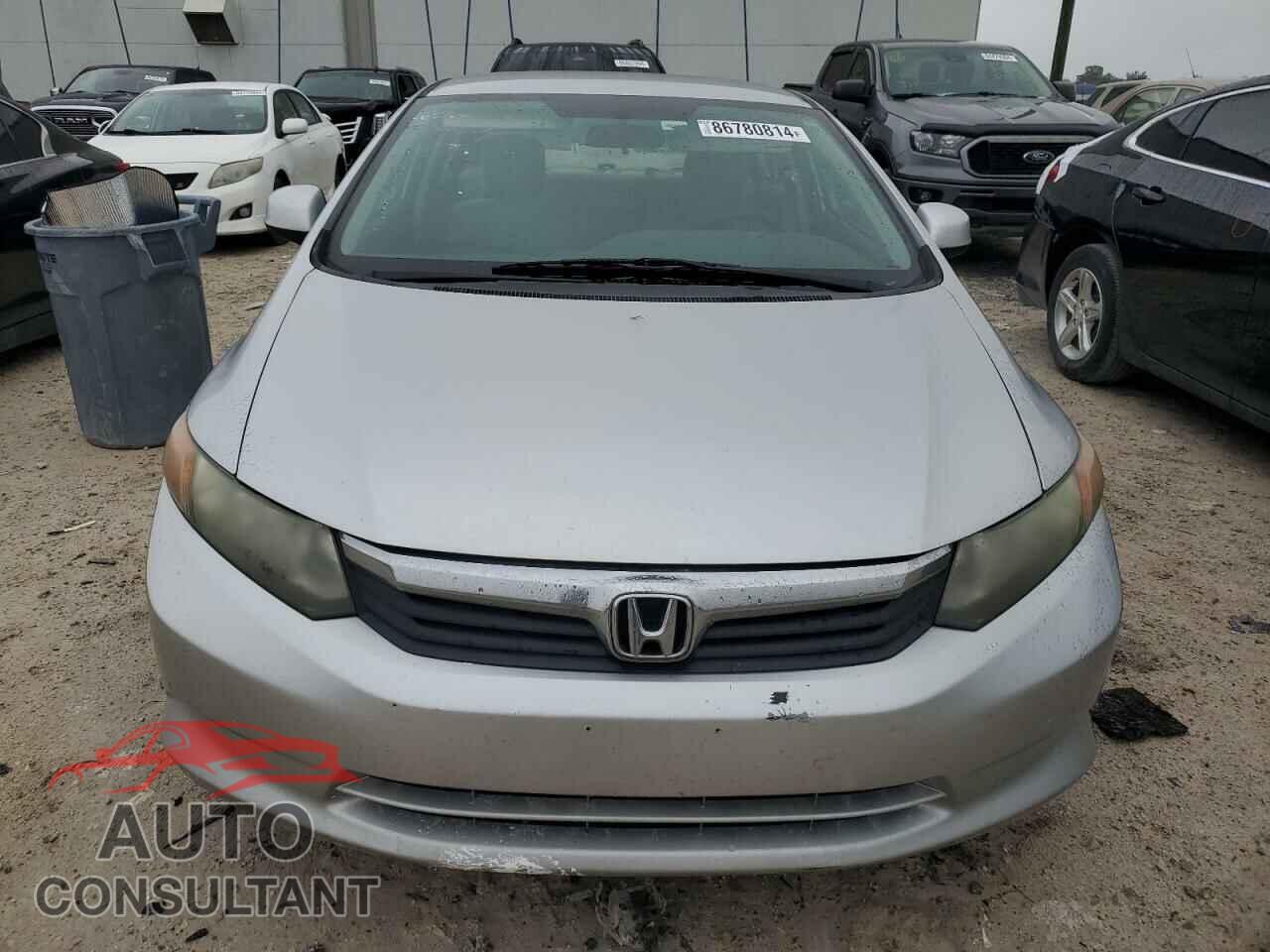 HONDA CIVIC 2012 - 19XFB2F56CE028237