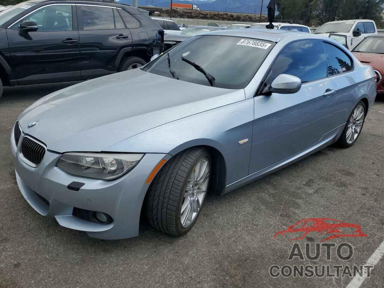 BMW 3 SERIES 2011 - WBAKG7C5XBE263703