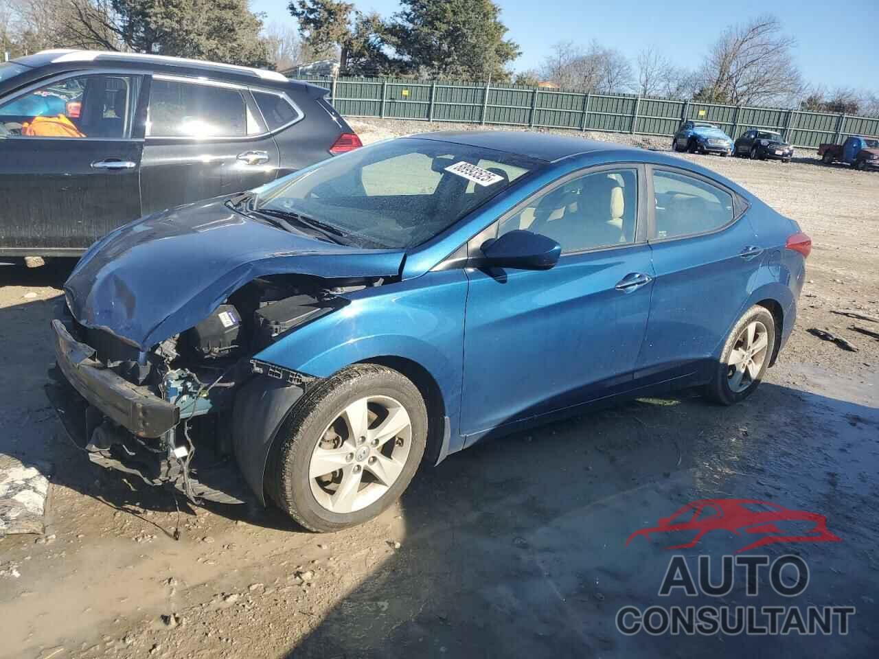 HYUNDAI ELANTRA 2013 - KMHDH4AE4DU952585