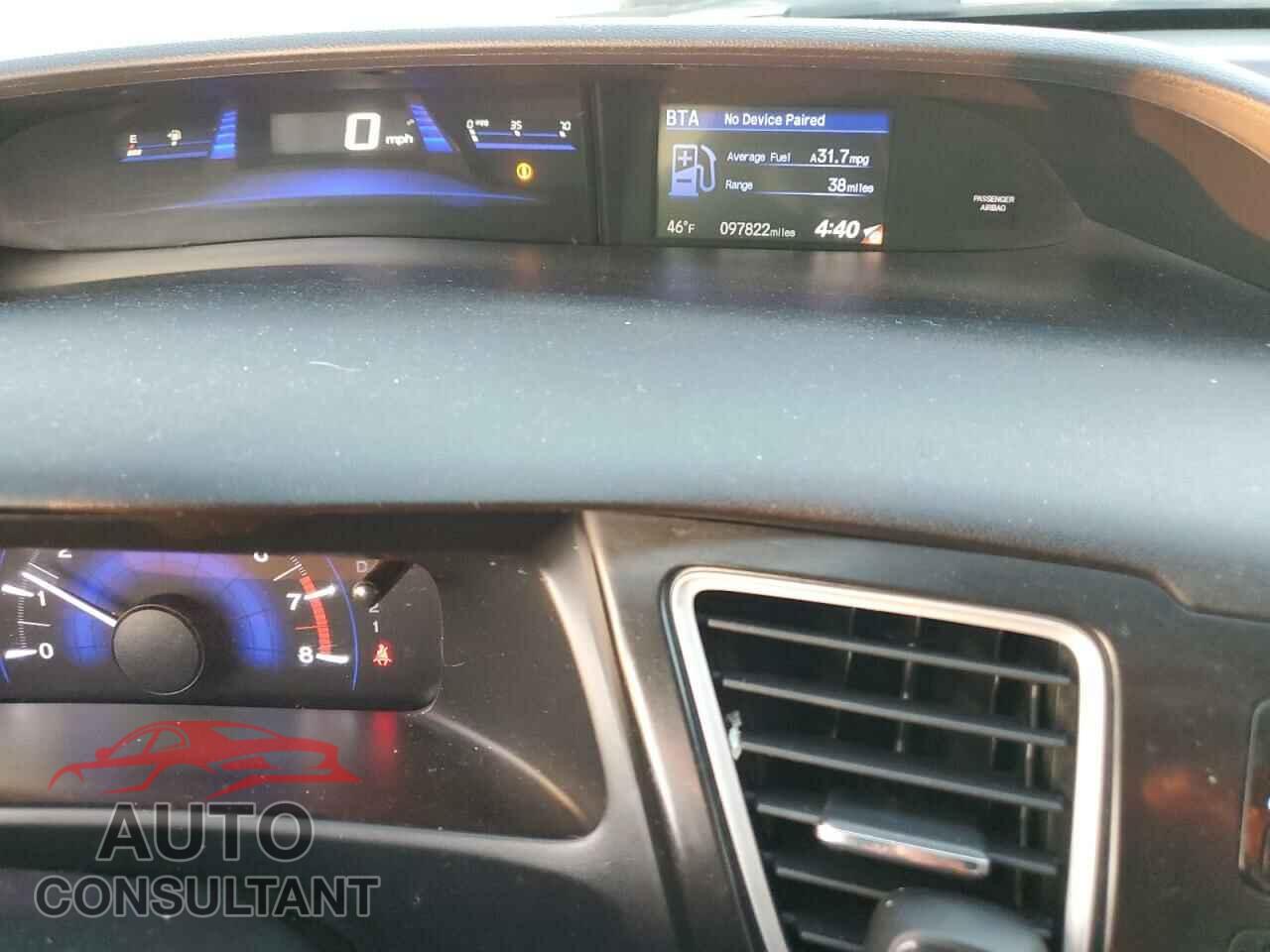 HONDA CIVIC 2013 - 19XFB2F51DE063530