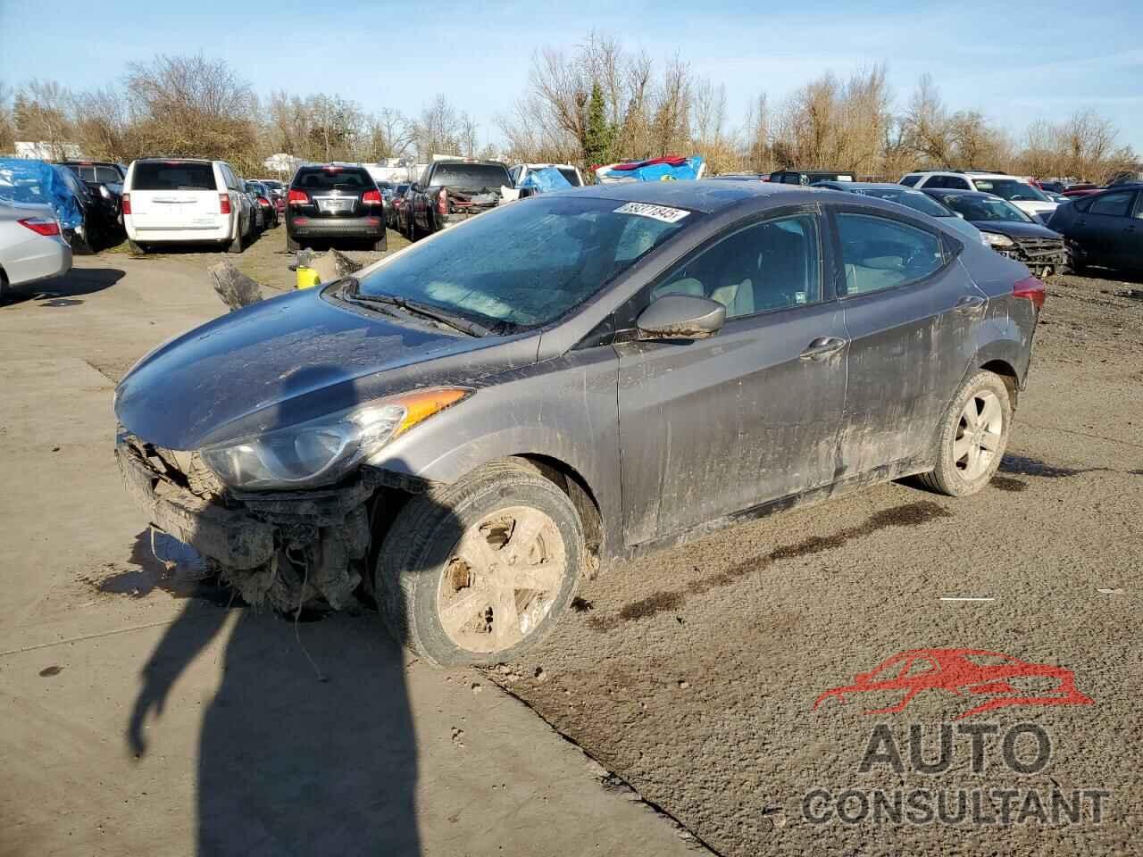 HYUNDAI ELANTRA 2012 - 5NPDH4AE5CH070516