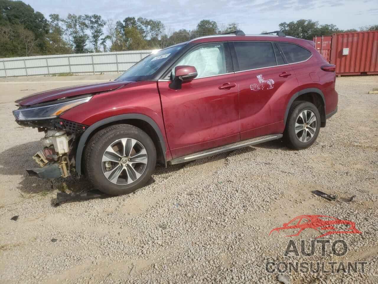 TOYOTA HIGHLANDER 2021 - 5TDGZRAH0MS531487