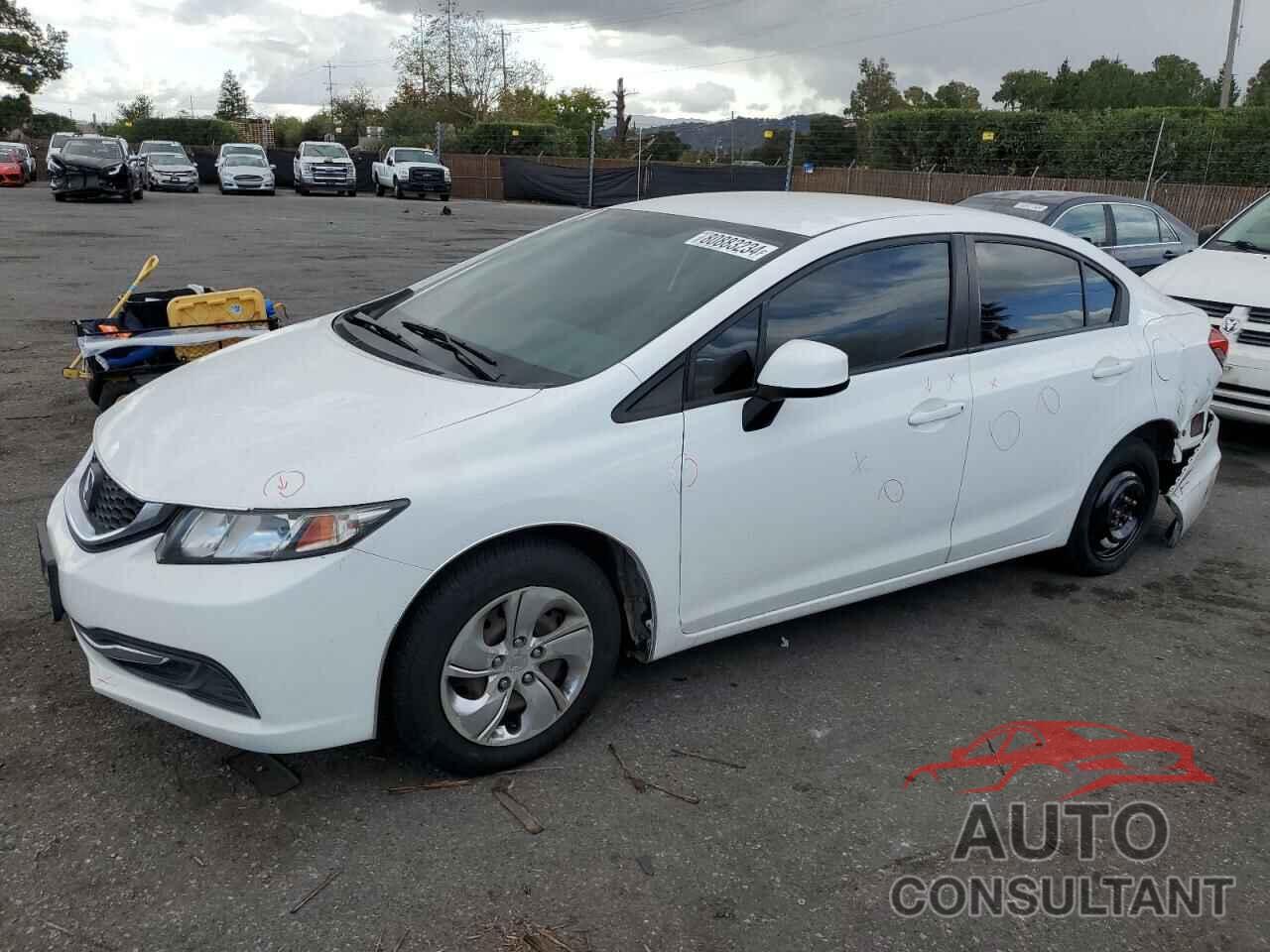 HONDA CIVIC 2013 - 19XFB2F51DE280415