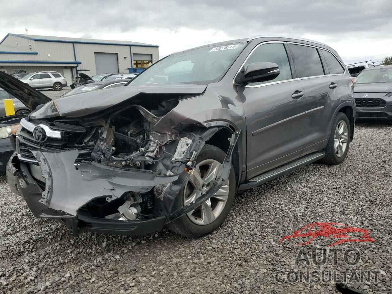 TOYOTA HIGHLANDER 2015 - 5TDDKRFH7FS088080