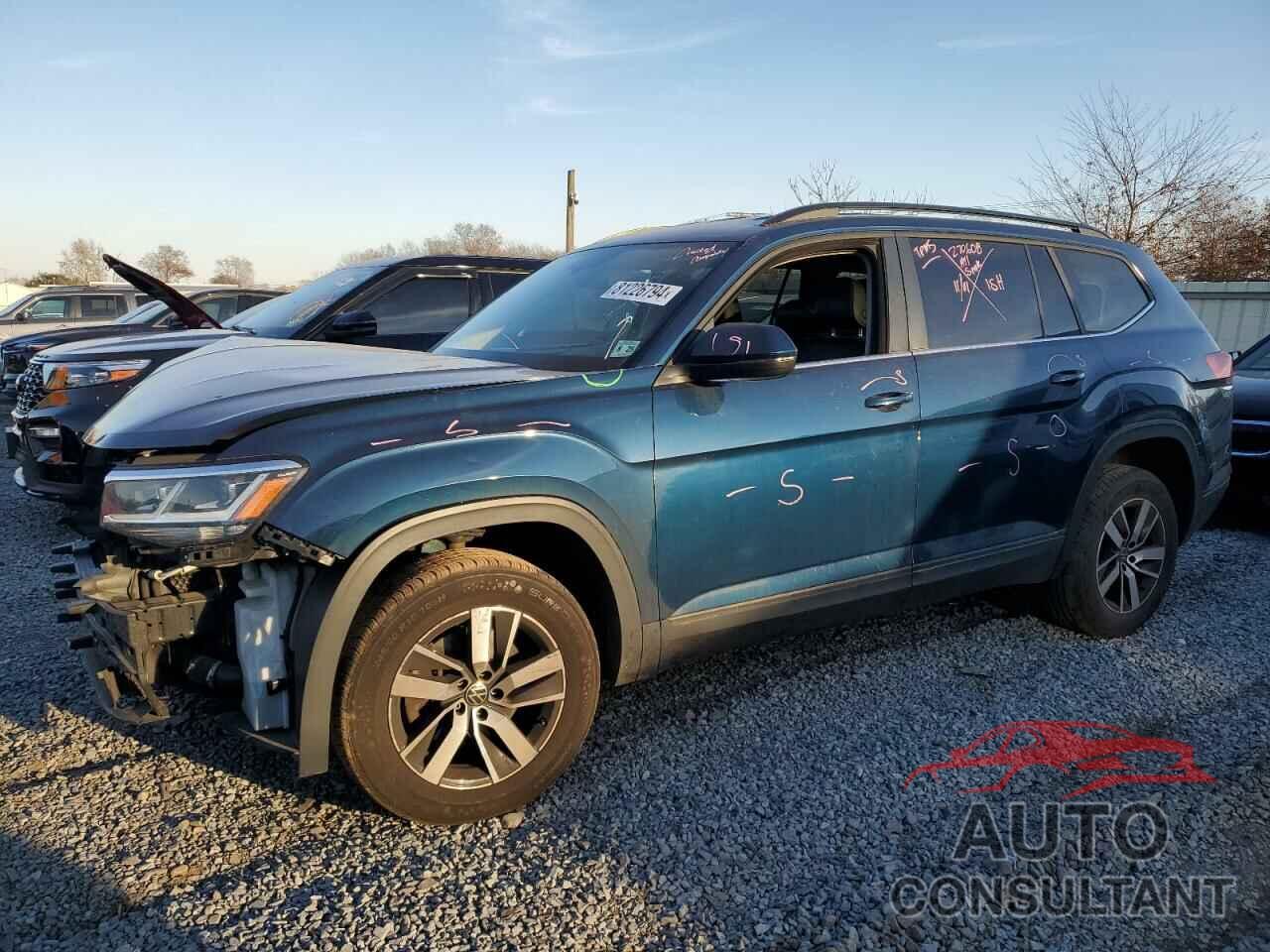 VOLKSWAGEN ATLAS 2021 - 1V2LP2CA3MC505266