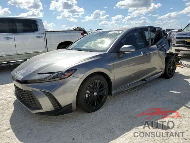 TOYOTA CAMRY 2025 - 4T1DAACK4SU544087