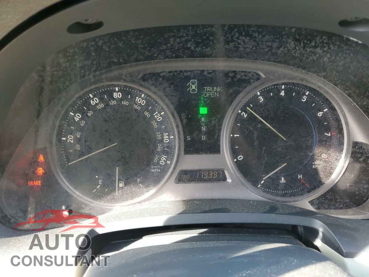 LEXUS IS 2010 - JTHBF5C2XA5113183