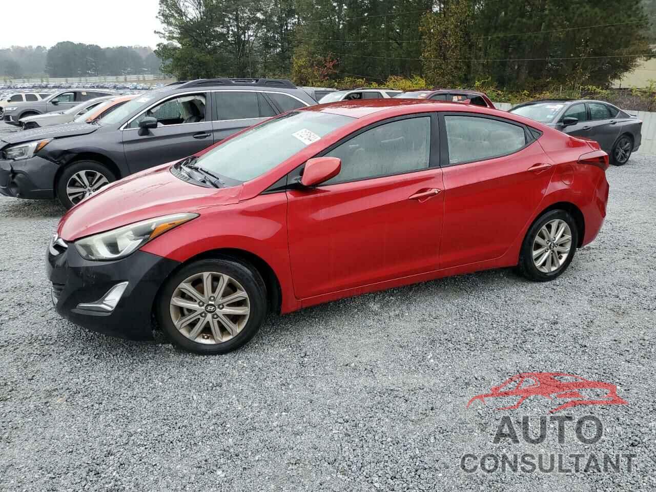 HYUNDAI ELANTRA 2015 - KMHDH4AE9FU222108