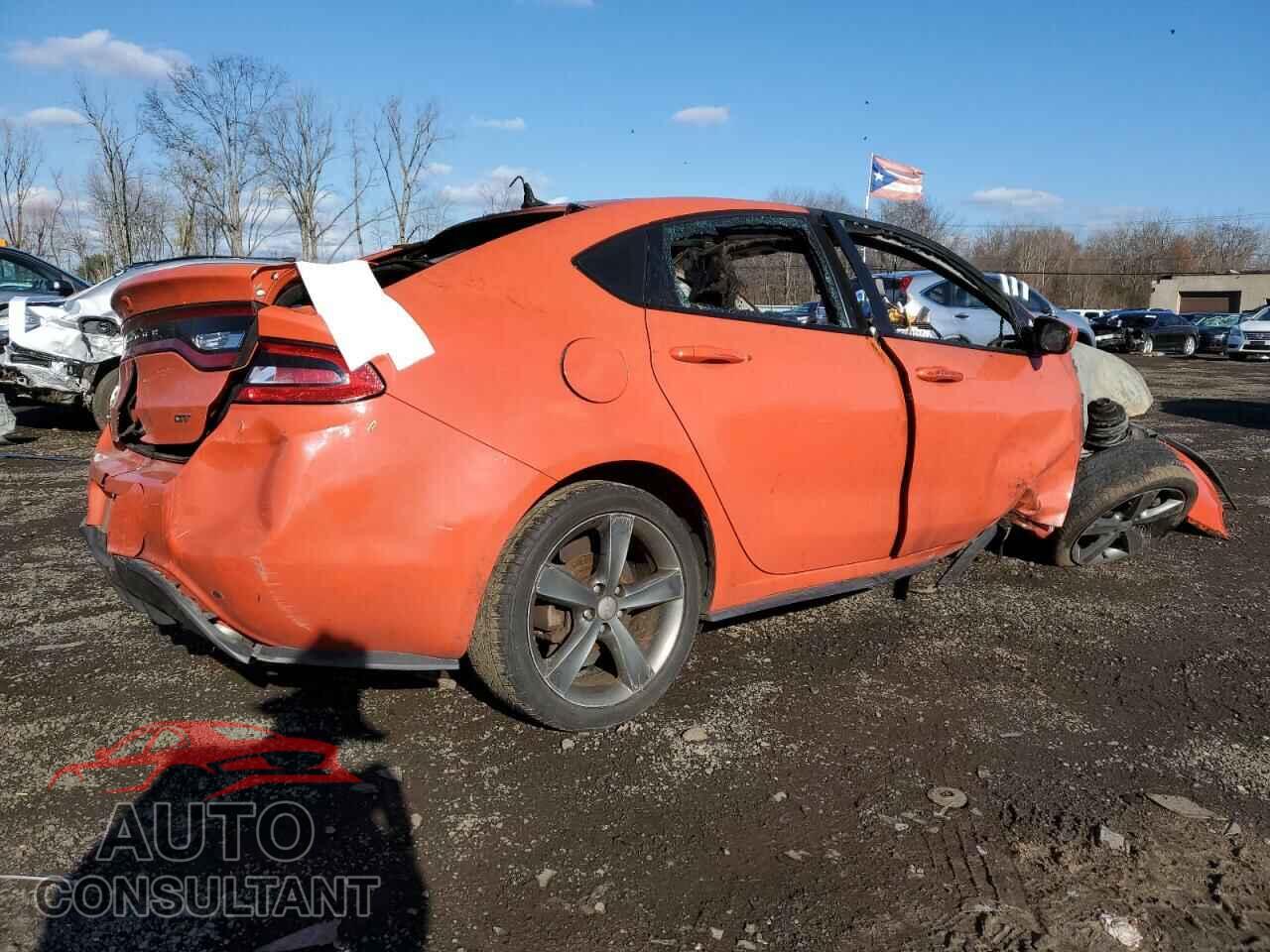 DODGE DART 2015 - 1C3CDFEB3FD391455