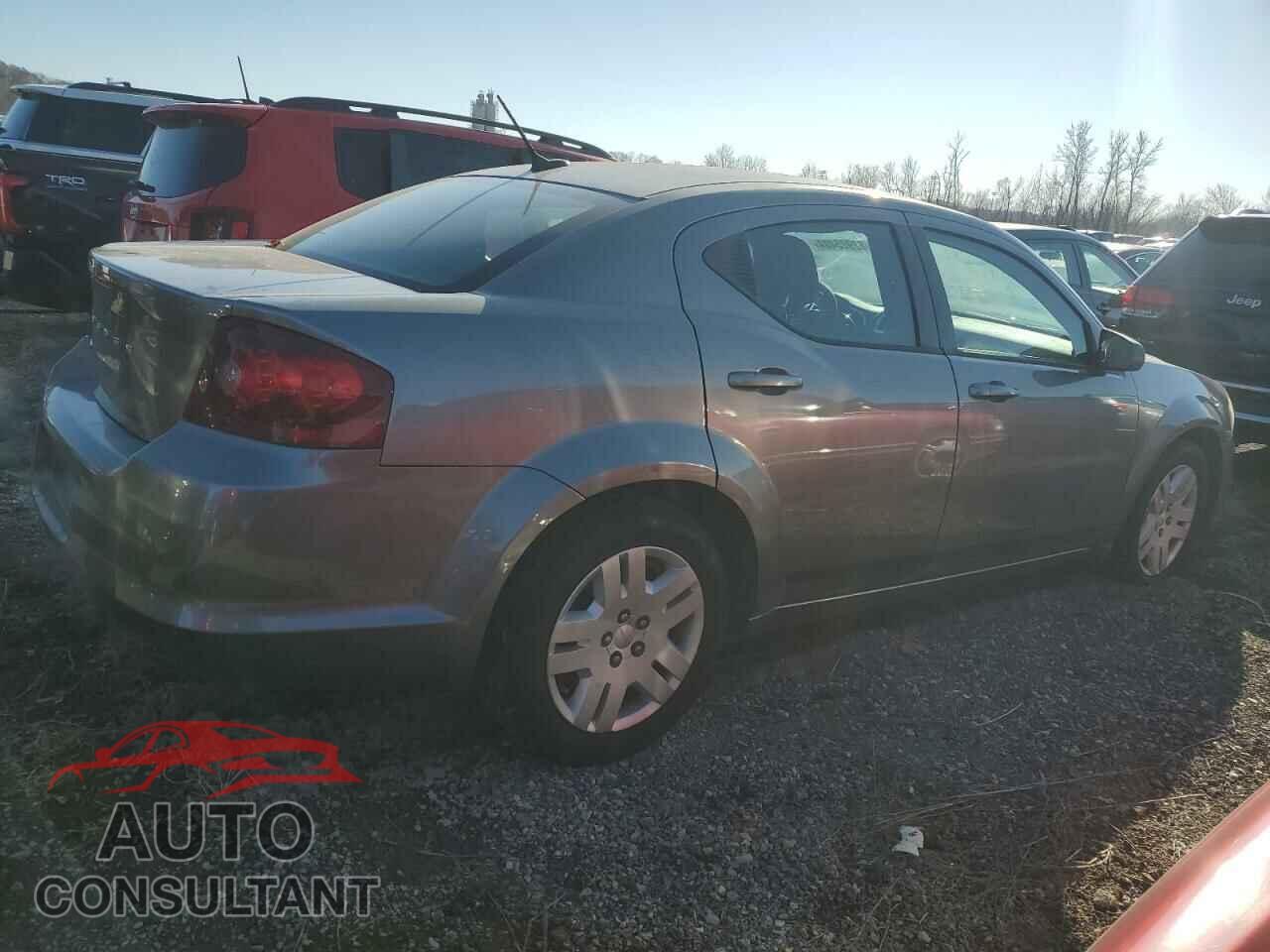 DODGE AVENGER 2013 - 1C3CDZAG4DN751021