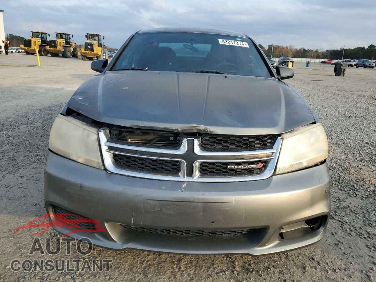 DODGE AVENGER 2012 - 1C3CDZAG7CN255662