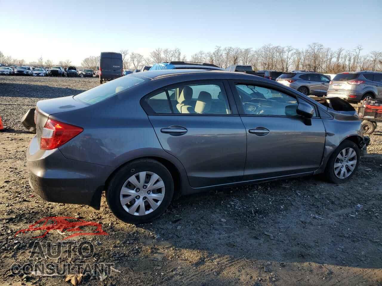 HONDA CIVIC 2012 - 19XFB2F50CE359122