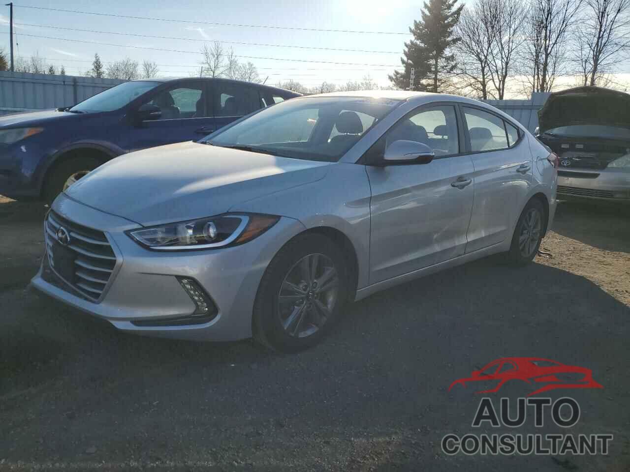 HYUNDAI ELANTRA 2018 - KMHD84LF8JU708830